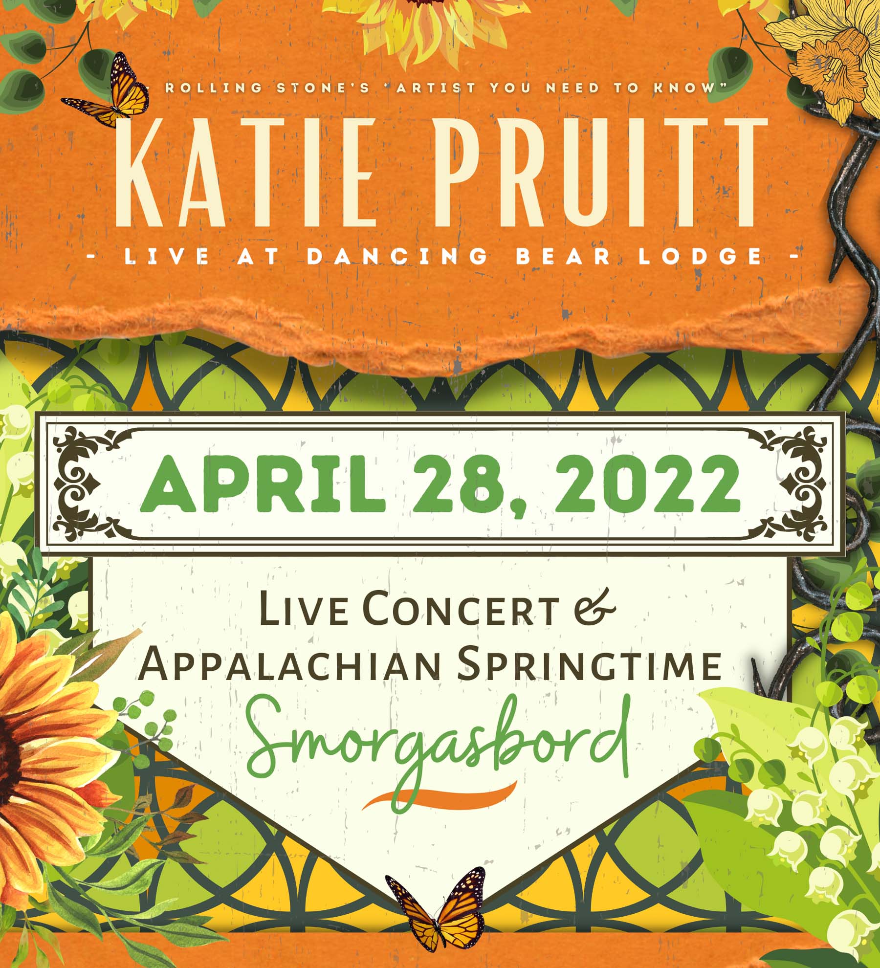 Live Concert and Appalachian Spring Smorgasbord