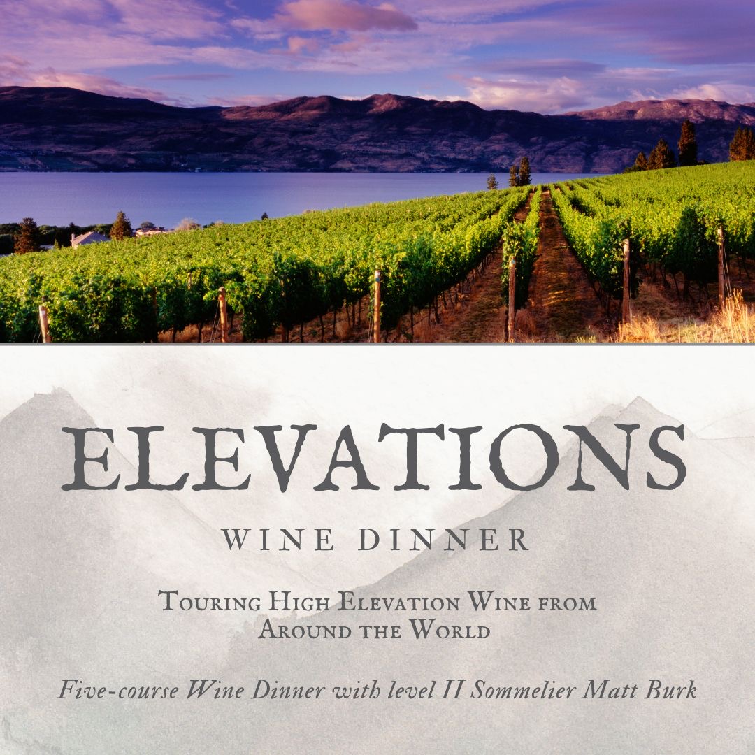 Elevations Wine Dinner