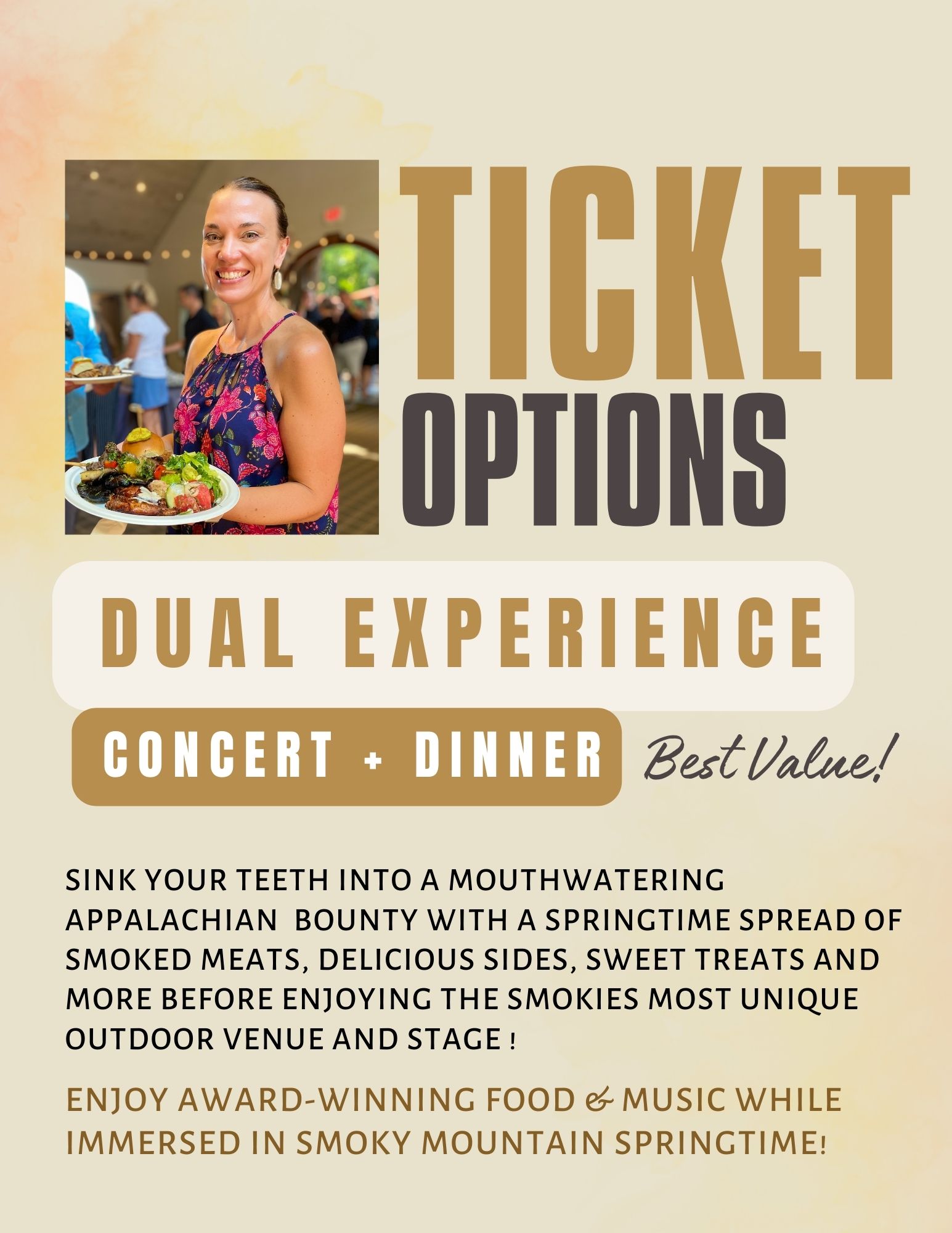 Dual Experience Ticket Options