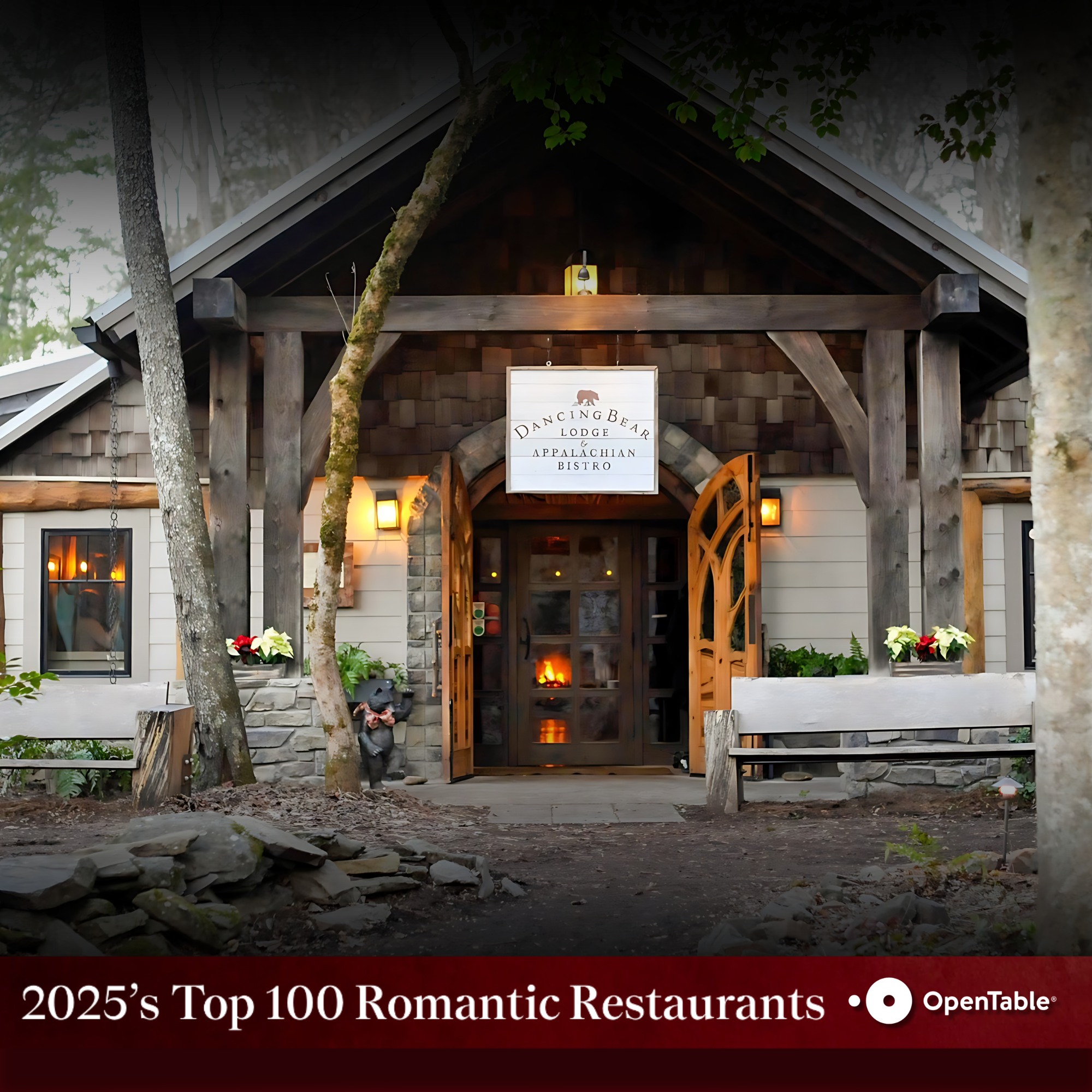 Appalachian Bistro Awarded OpenTable’s Top 100 Most Romantic Restaurants in USA 2025