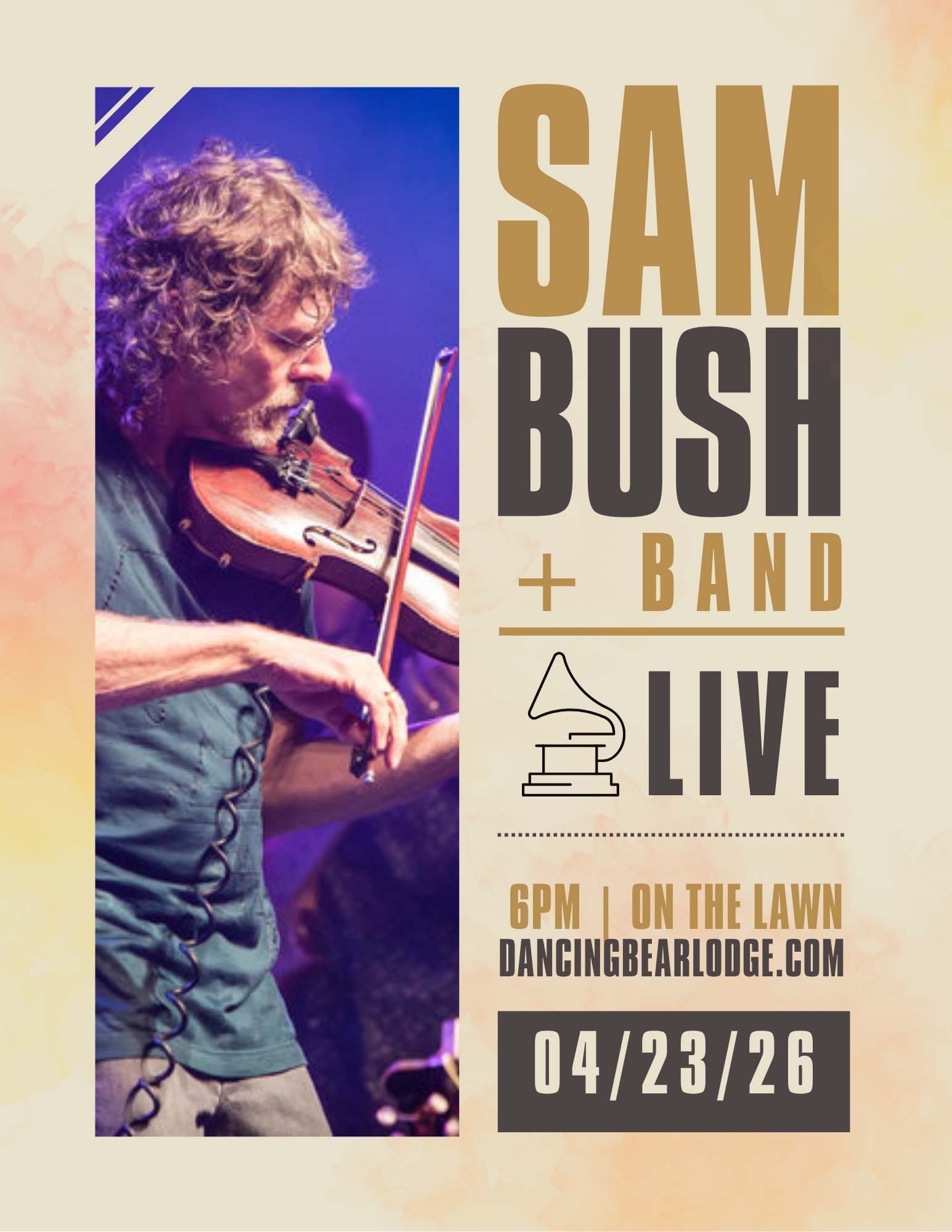 Sam Bush Live on the Lawn 2026