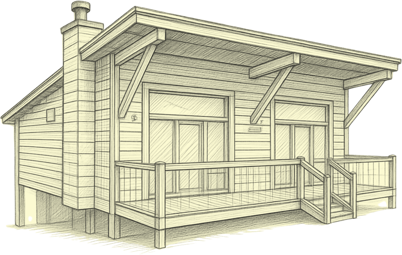 Cabin sketch