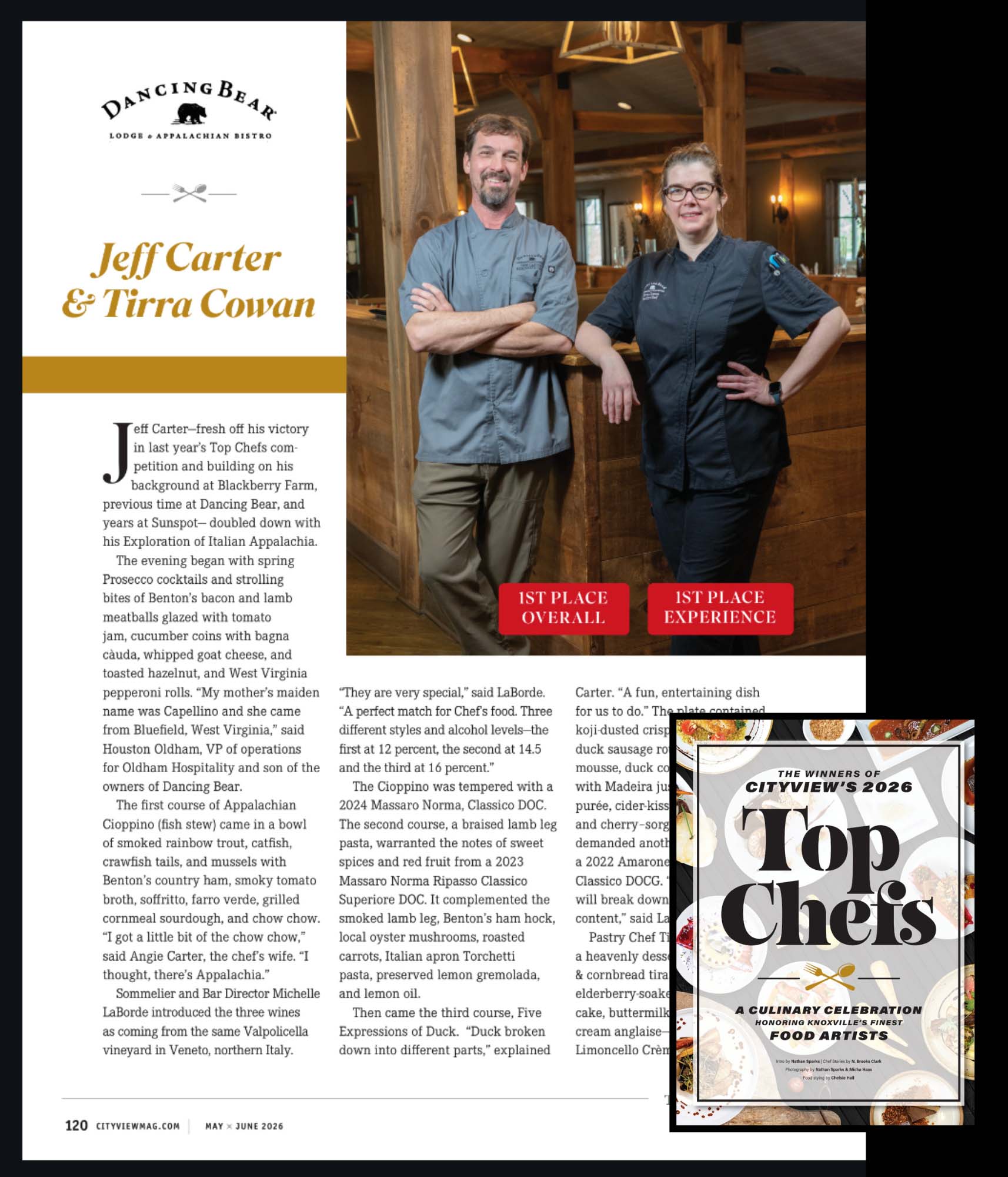 Top Chef Dancing Bear Jeff Carter